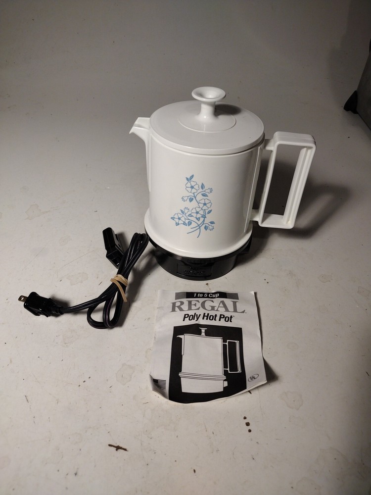 REGAL POLY HOT POT 5 CUP 25 OZ CORNFLOWER