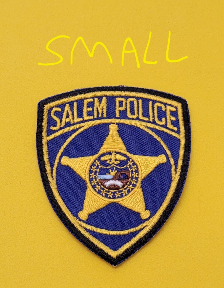 SALEM POLICE Patch Badge Hat Patch