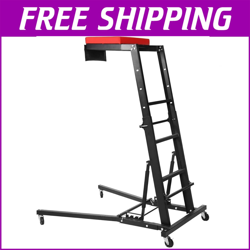 🔥400 lbs Adjustable Car Engine Creeper Thick Padded Deck Foldable Car Creeper