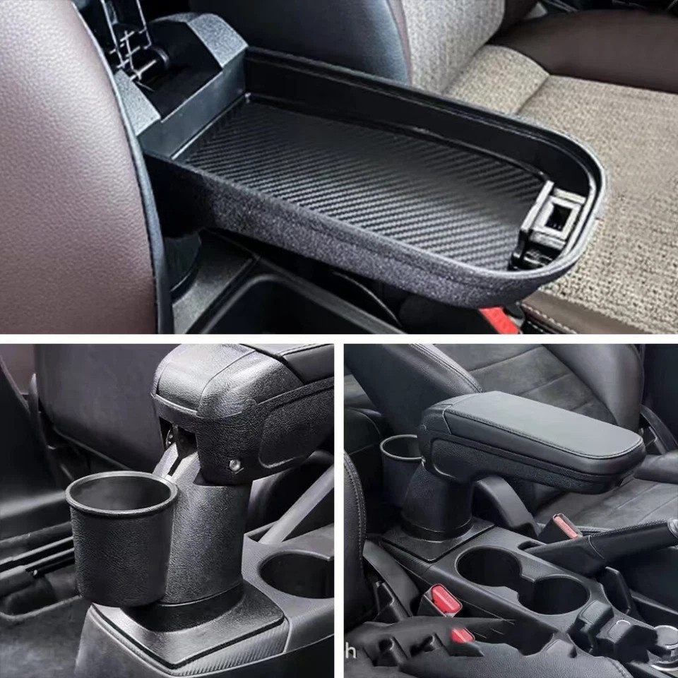 Arm Rest Armrest Console Centre Storage Box Tray KIT For Mazda CX-3 2016-2018