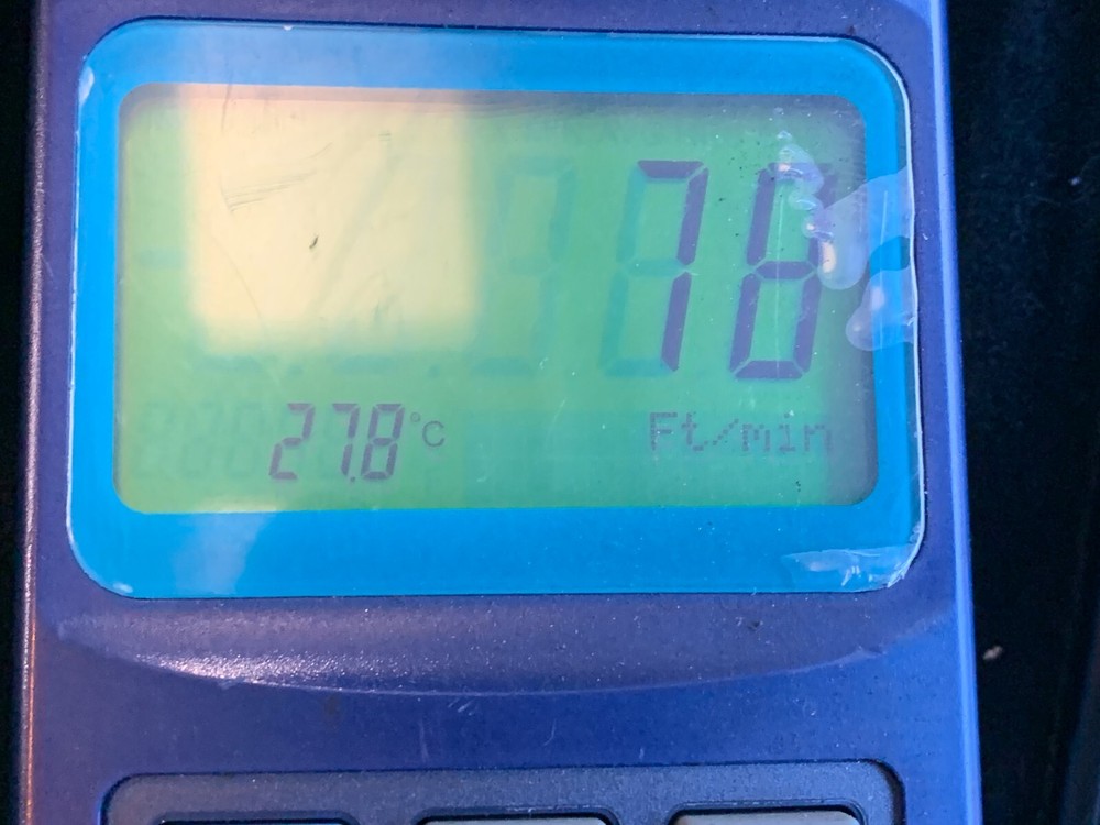 Extech CFM Hot Wire Anemometer 407119A w/Probe