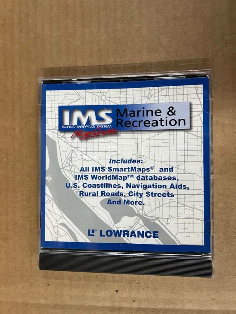 IMS Map Create  Lowrance LEI SD Card CD GPS Software