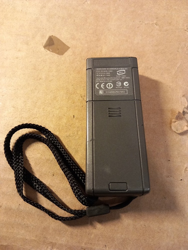 CIPHER LAB BARSODE SACANNER 1660 ,Battery not included