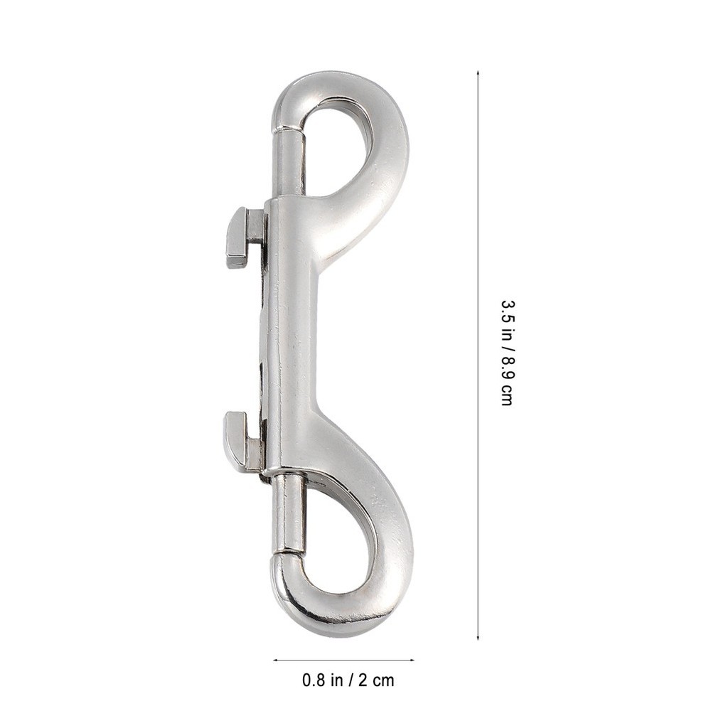 Heavy Duty Double Ended Trigger Hook Clips 4 Pcs for Various Uses