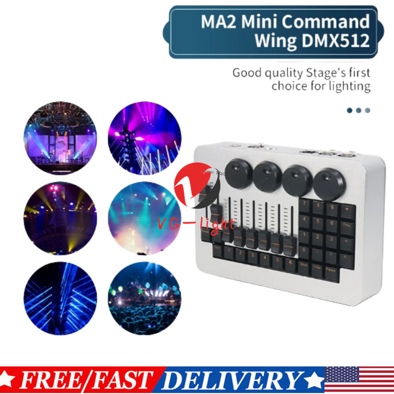 Professional Stage Lighting Console MA Mini Command Wing on PC DMX Controller