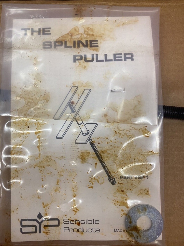 Sensible Products The Spline Puller Open Box. Never Used.