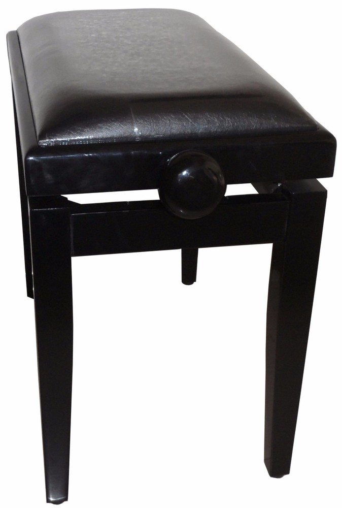 ProRockGear Deluxe Adjustable Piano Bench, Black