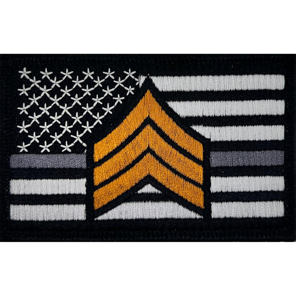 Thin Gray Line Sgt Gray Patch