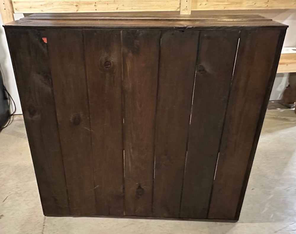 Antique Barnwood Bookcase