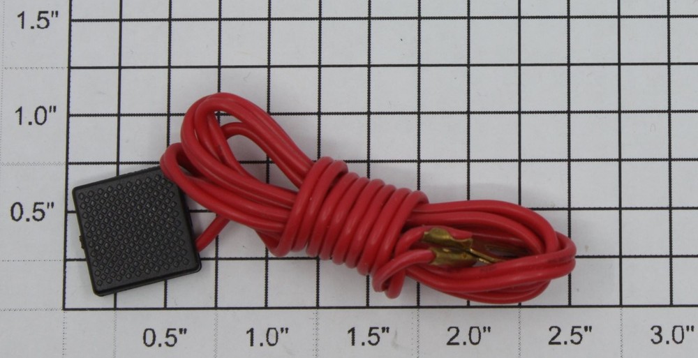 Bachmann 101 Red E-Z Track Power Wire Cable with Plug and Terminals