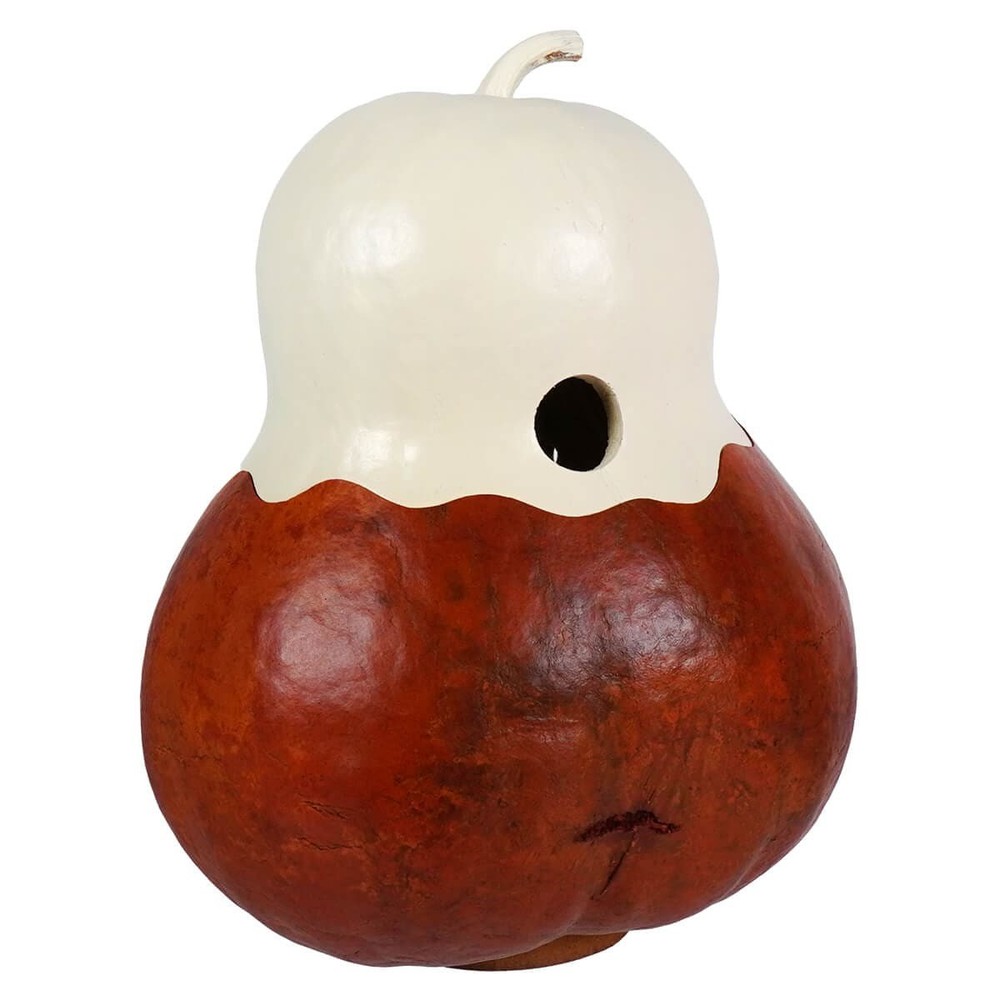 Lighted Medium Casper Jack Ghost Gourd