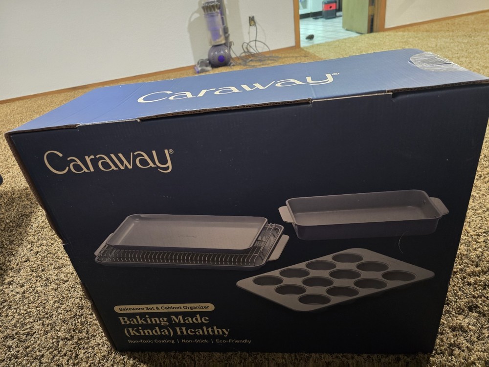 Caraway Half Bakeware Set 6 Piece NAVY