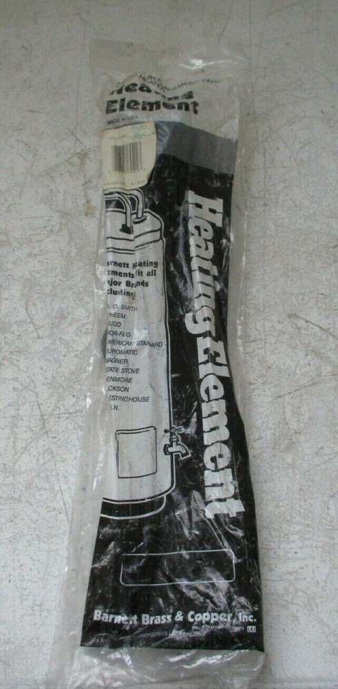 Barnett Brass & Copper, INC 4522H, 416575 Water Heater Heating Element NOS