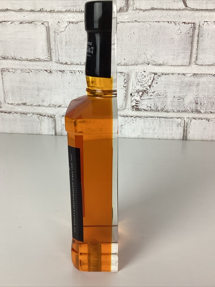 Jack Daniels Whiskey Acrylic Tap Pull Handle Bar Accessory RARE