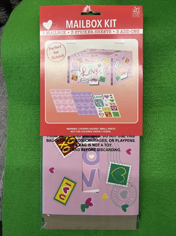 4 U From Me Valentines design your mailbox kit