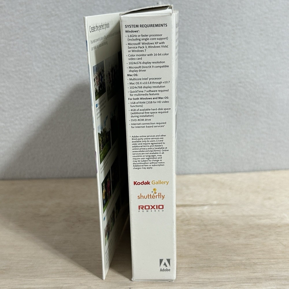 Adobe Photoshop Elements 10 for PC Mac Open Package