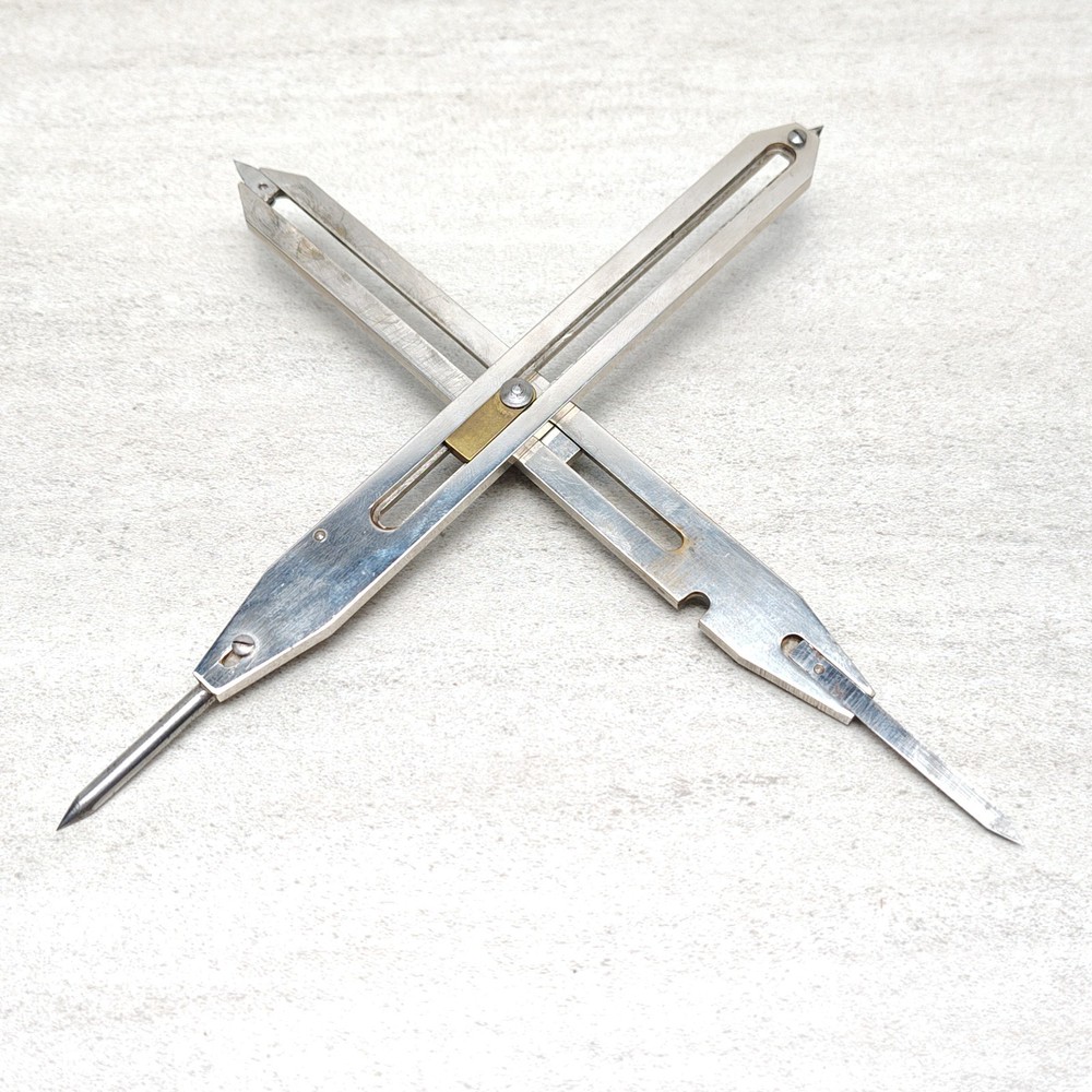 Albert Martz 7" Proportional Divider & Drafting Tool, Stuttgart Germany