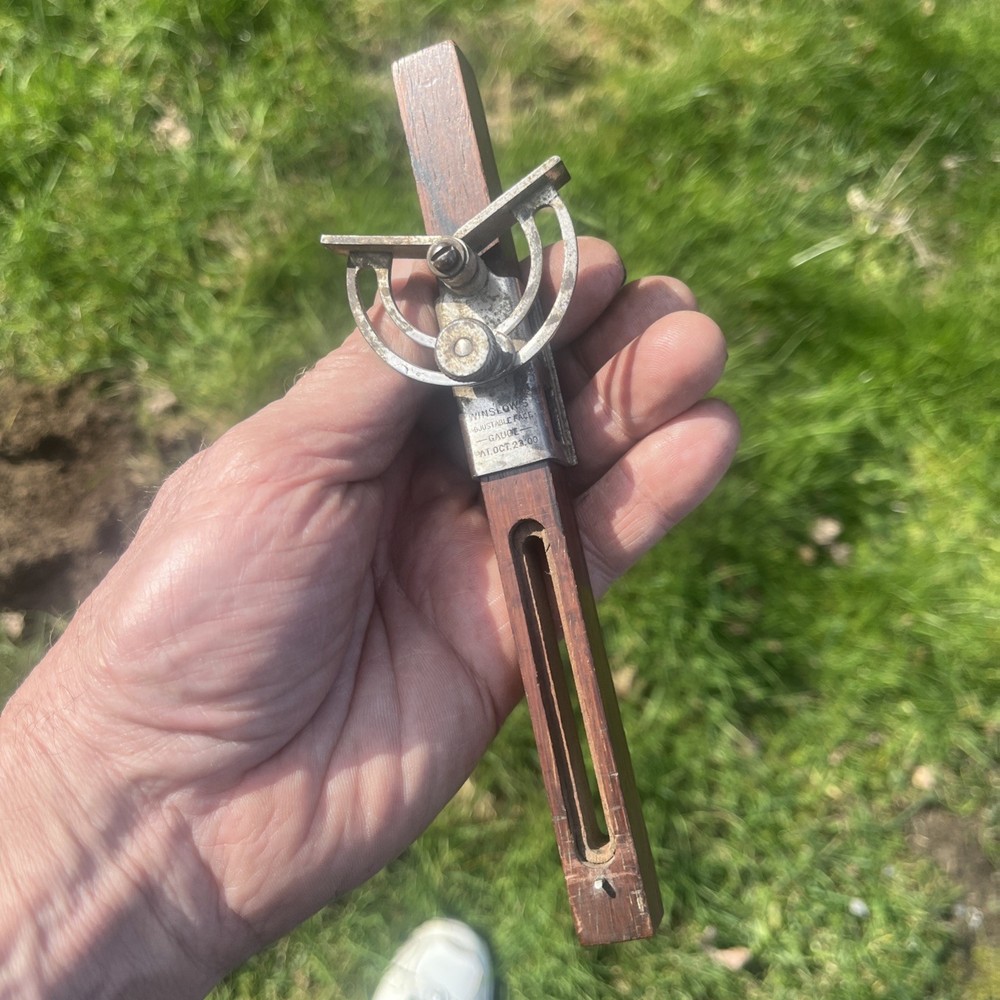 Rare Winslows Adjustable Face Gauge