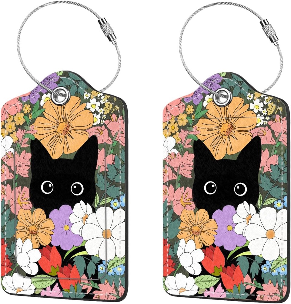 La Tags for Suitcases, PU Leather Cruise Ship La Tags with