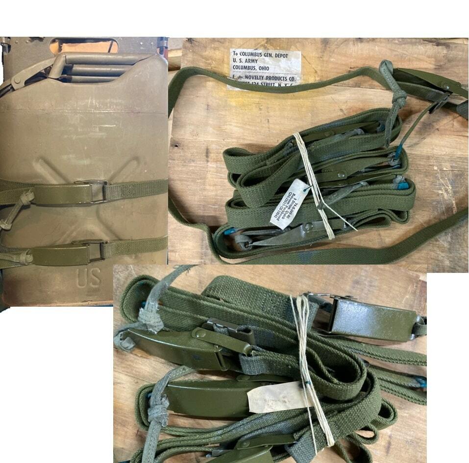 Cargo quick release strap Cotton Canvas 2-pack