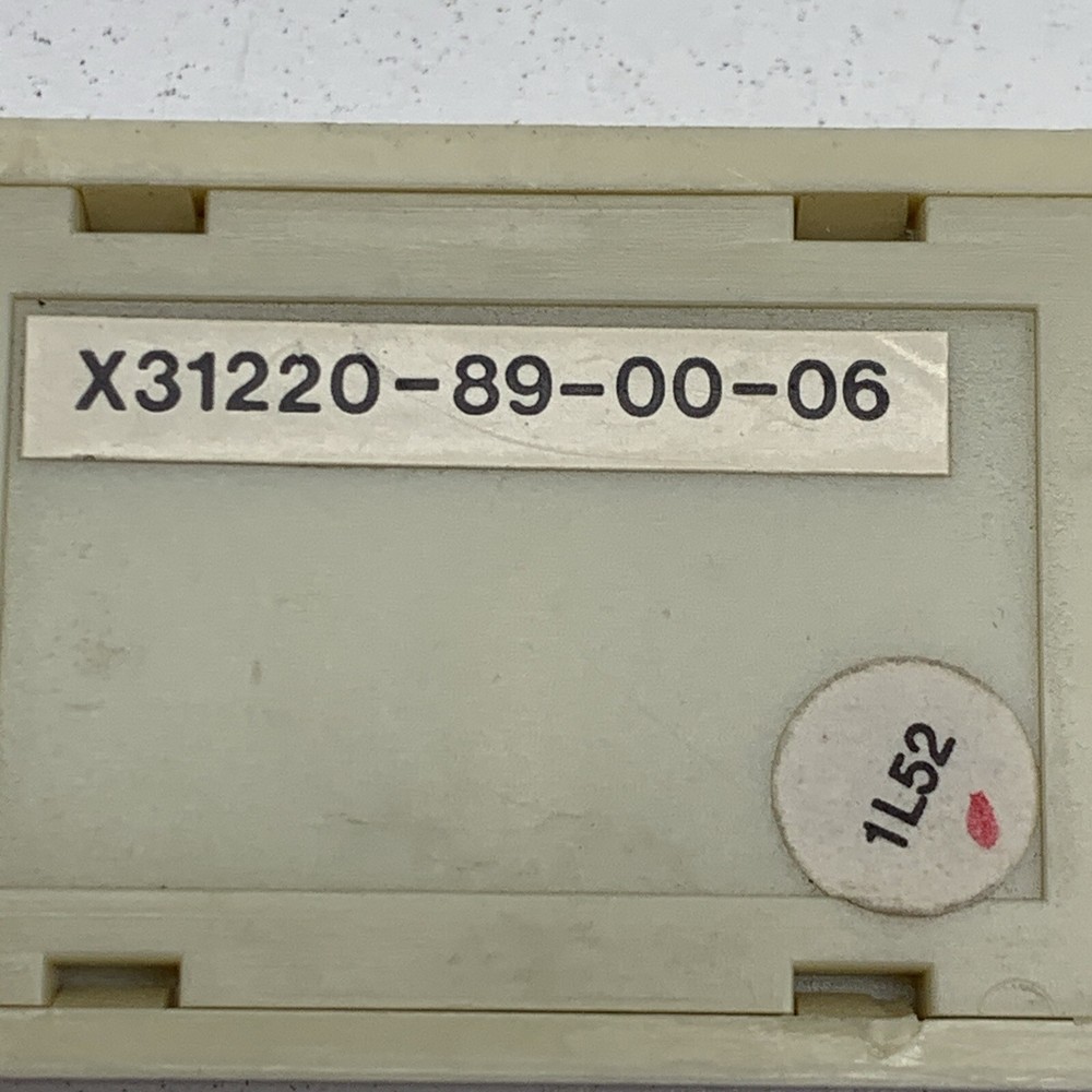 Leviton X31220-89-00-06 ON-OFF Ivory Keypad for 6322 Controller Interface