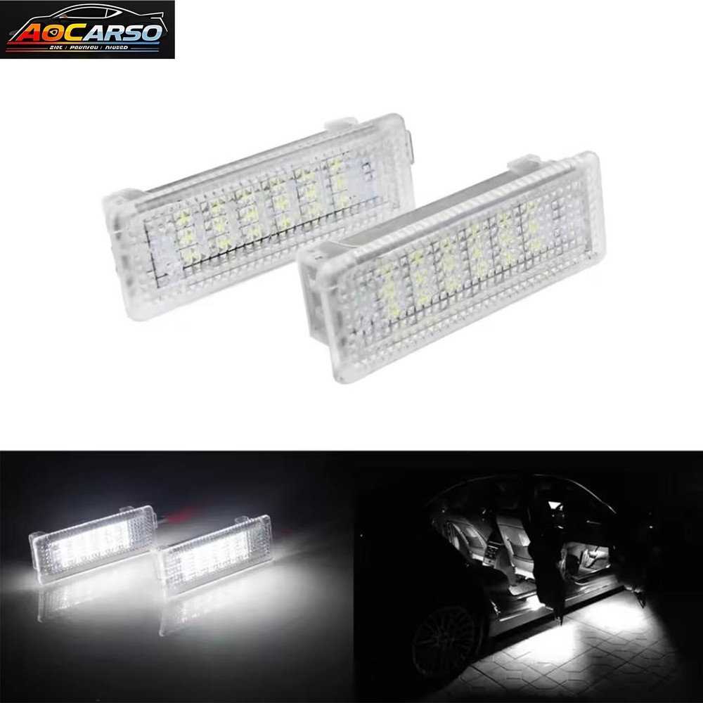 2x For BMW E81 E82 E90 E91 E92 E63 E64 E70 E71 M4 LED Step Courtesy Door Lights