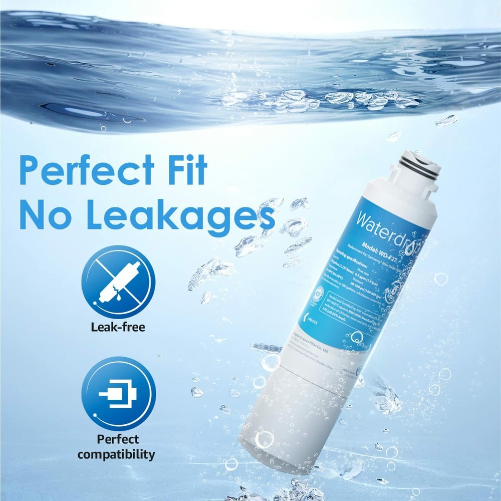 Waterdrop DA29-00020B Refrigerator Water Filter, Replacement for Samsung HAF-CIN