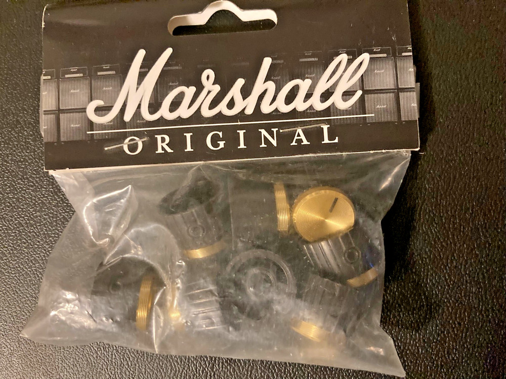 Original Marshall Guitar AMP Set Screw Knobs