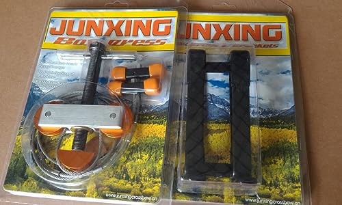 Archery Compound Bow Press and Quad Limb L Brackets, Portable Handheld Multi