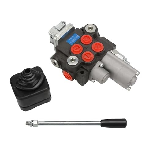 Hydraulic Control Valve with Joystick w/Float, 2 Spool 11GPM Hydraulic