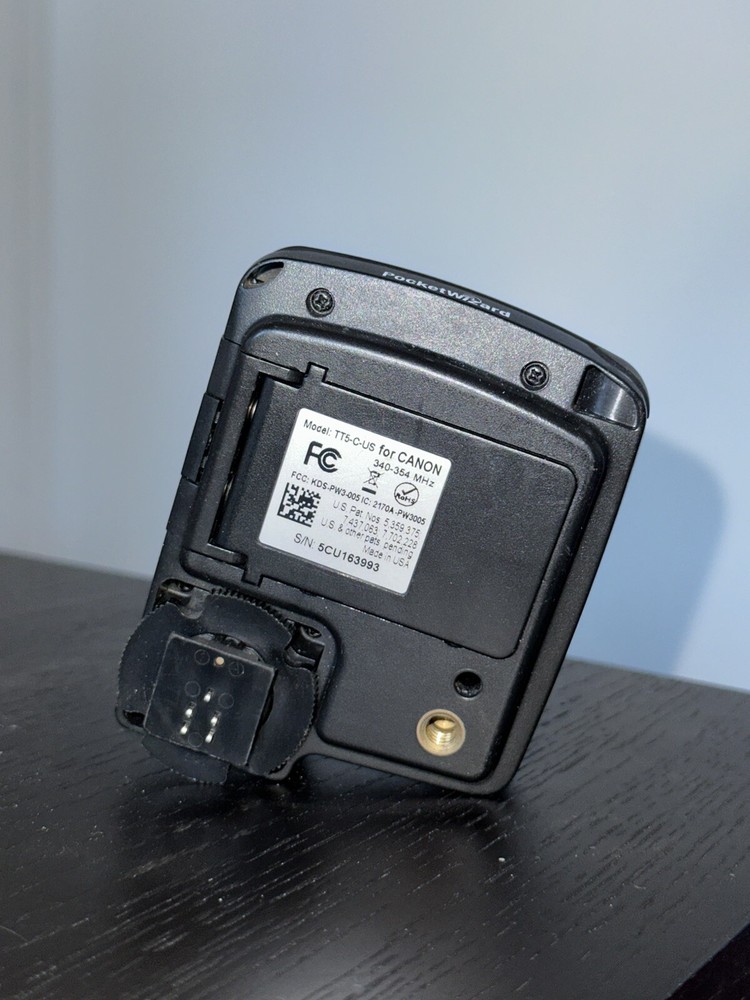 Pocket Wizard Flex TT5 Radio Transmitter Camera Trigger for Canon