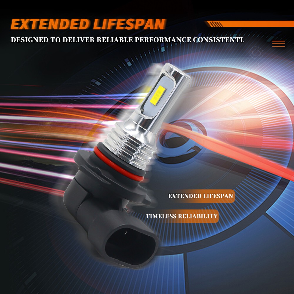 For Subaru Outback 2010-2014 Combo LED Headlight High Low Beam + Fog Light Bulbs