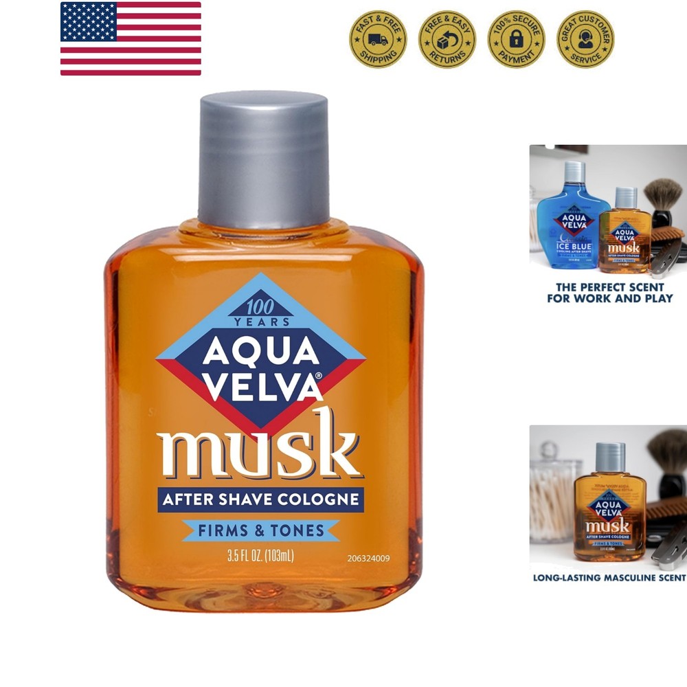 After Shave, Musk, 3.5 Ounce