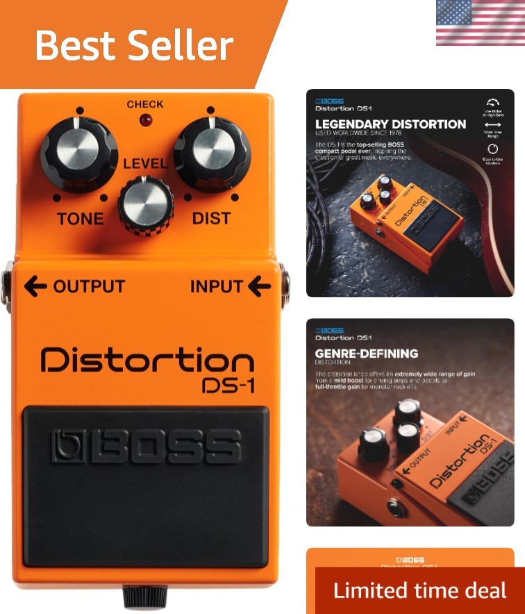 Brand New DS-1 Distortion Pedal Compact