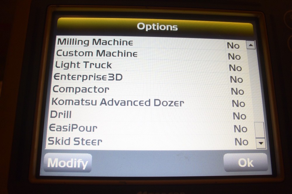 Topcon SmartGrade Control Panel Model GX-55 MANY OPTIONS #164