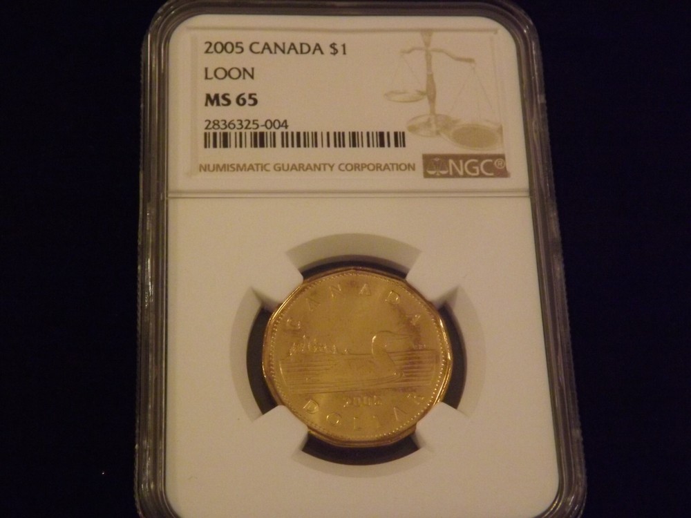 2005  $1                 Canada             NGC    MS 65