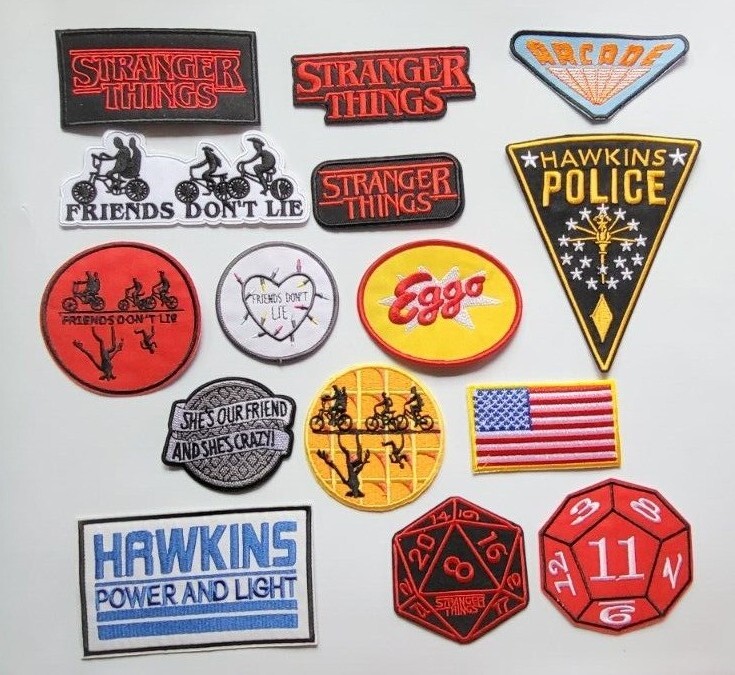 Stranger Things Patches. Your choice.