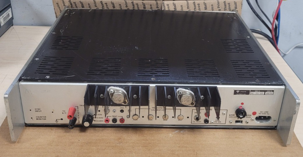 VINTAGE! Optimation Power Oscillator AC 15 HT (UNTESTED)