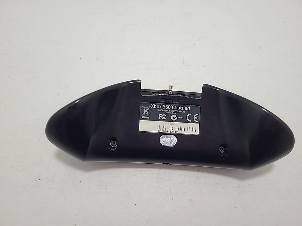 OEM Official Microsoft XBOX 360 Black Keyboard Chatpad Controller Attachment