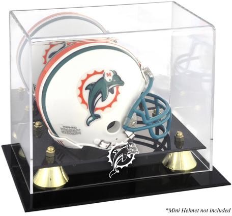 Dolphins Mini Helmet Display Case