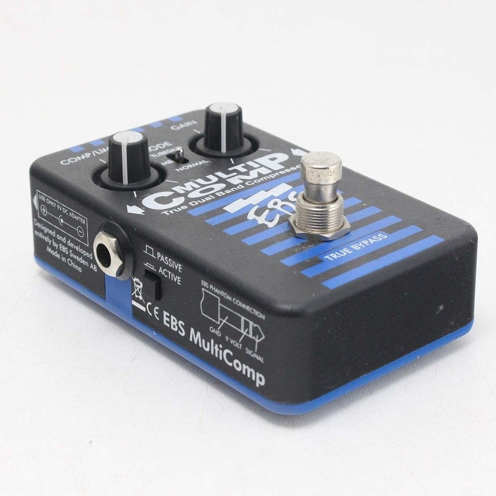 EBS Multi Comp Analog Compressor Tube Simulation Multiband Mode Used