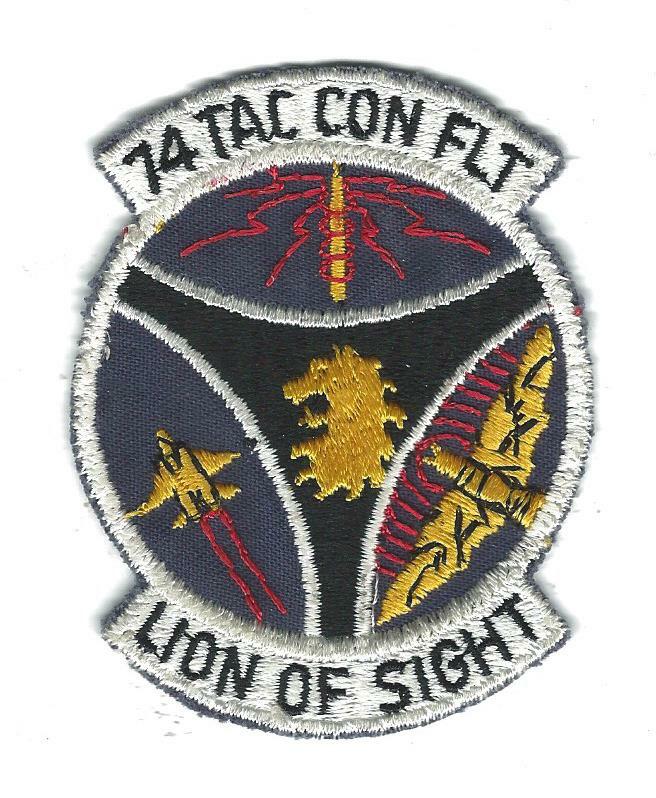 70's-80's 74 TAC CONTROL FLIGHT patch