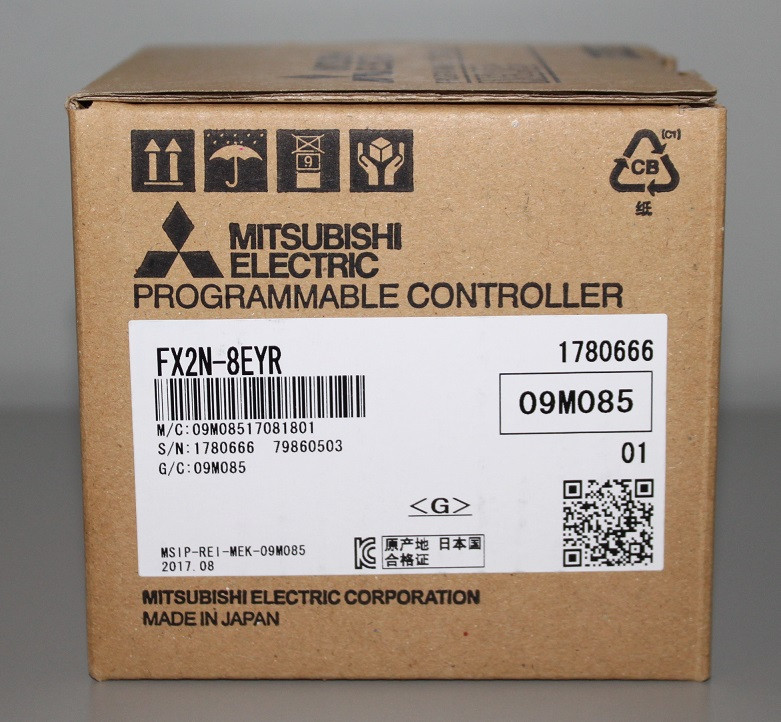 New Mitsubishi FX2N-8EYR Programmable Controller FX2N8EYR Expedited Shipping