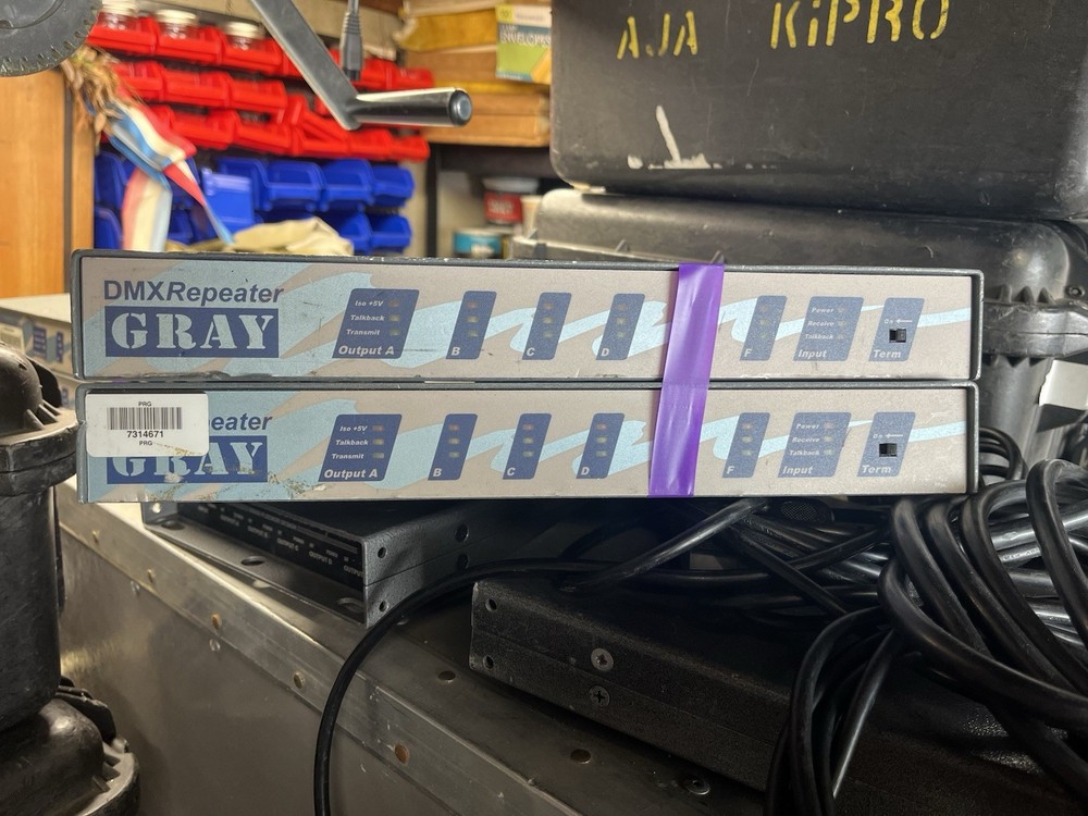 DMX Repeater Gray Enterprises Model 8865