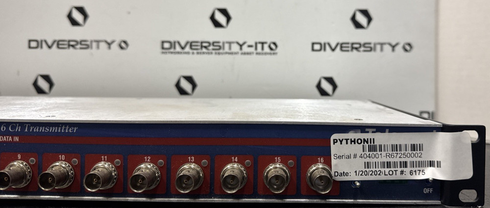 Telecast python II 3g HD-SDI 16 channel Transmitter