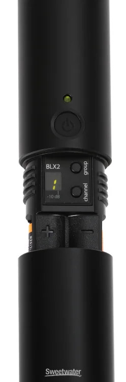 Shure BLX2/PG58 Wireless Handheld Microphone Transmitter - J11 Band