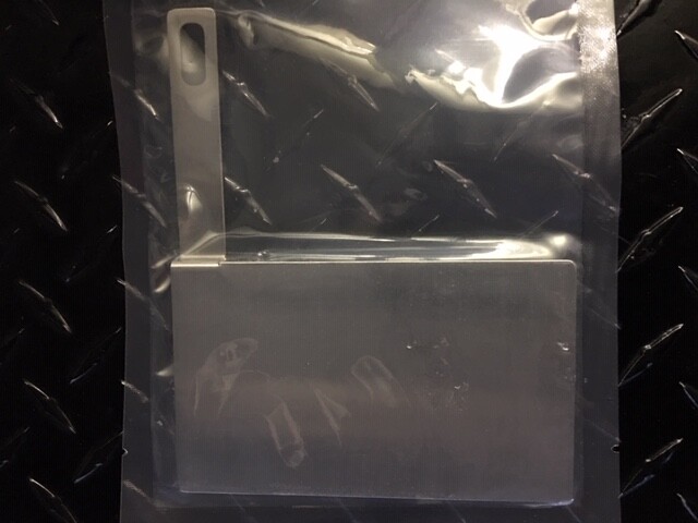Out of State Permit License Plate Bracket