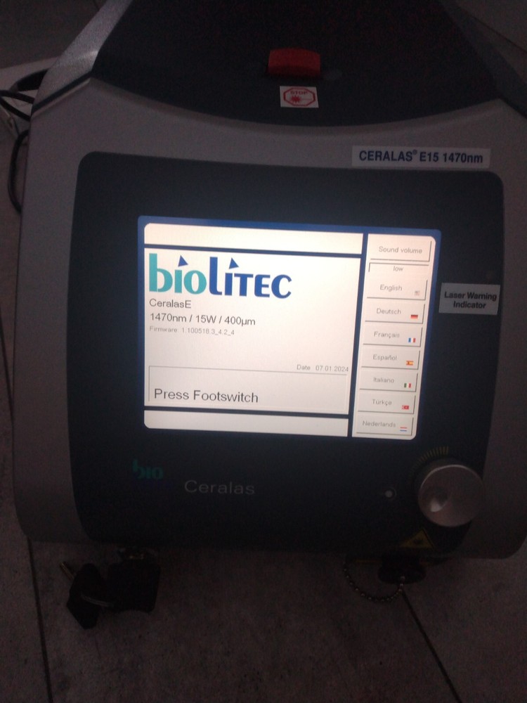 BIOLITEC Ceralas E15 Laser Diode 1470nm