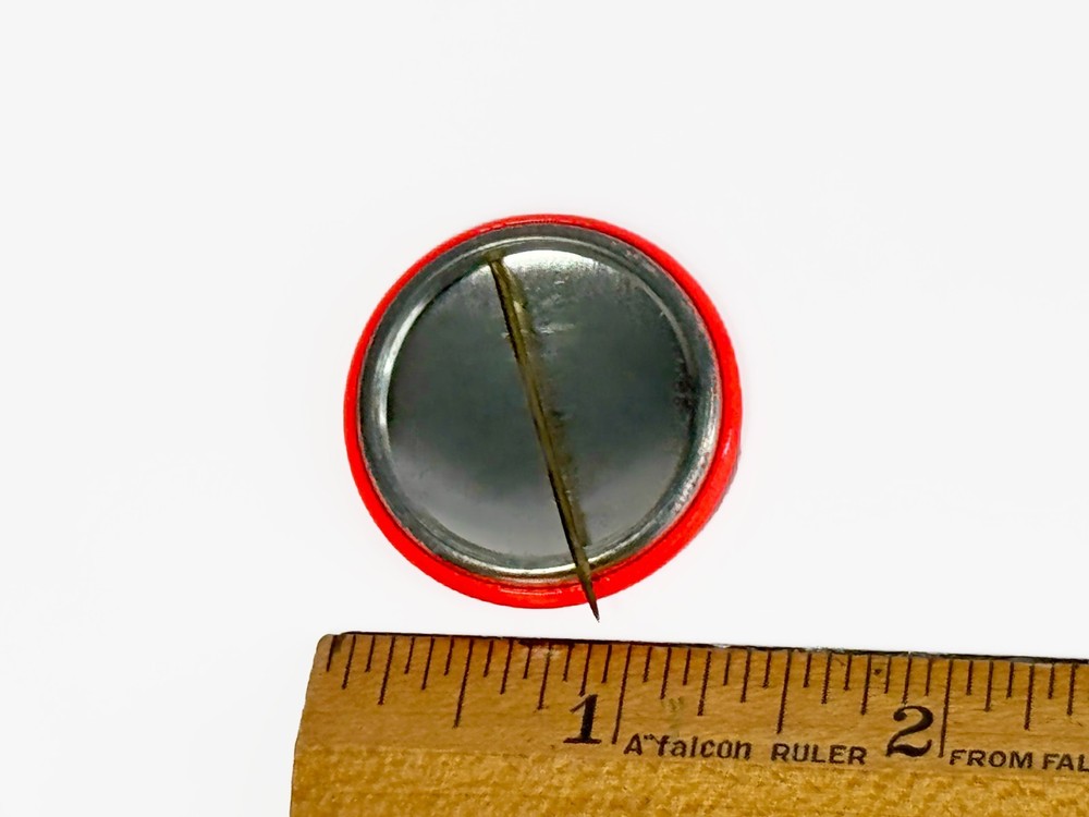 Defrock John Birch Cops Pinback Button Vintage