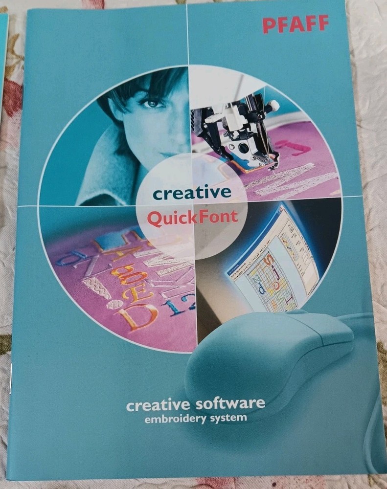 Pfaff PC CREATIVE SUITE Software W/DONGLE HTF 4 WINDOWS Gently Used Orig $2000.